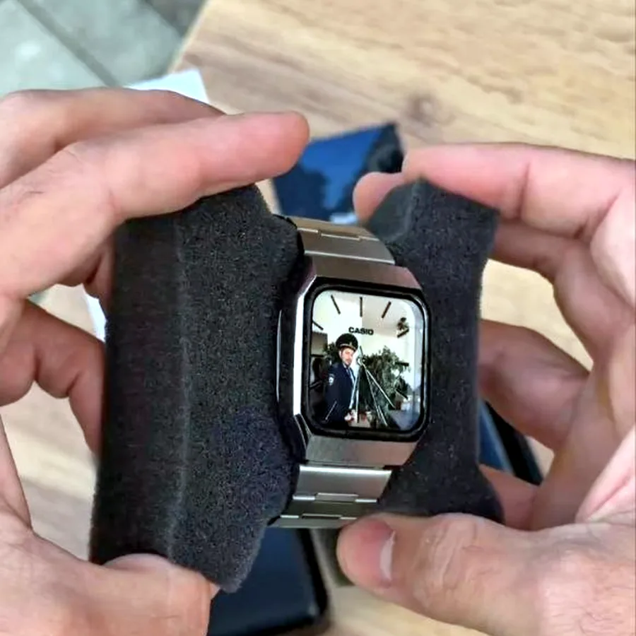Часы Casio кастом KanePlaced, новые
