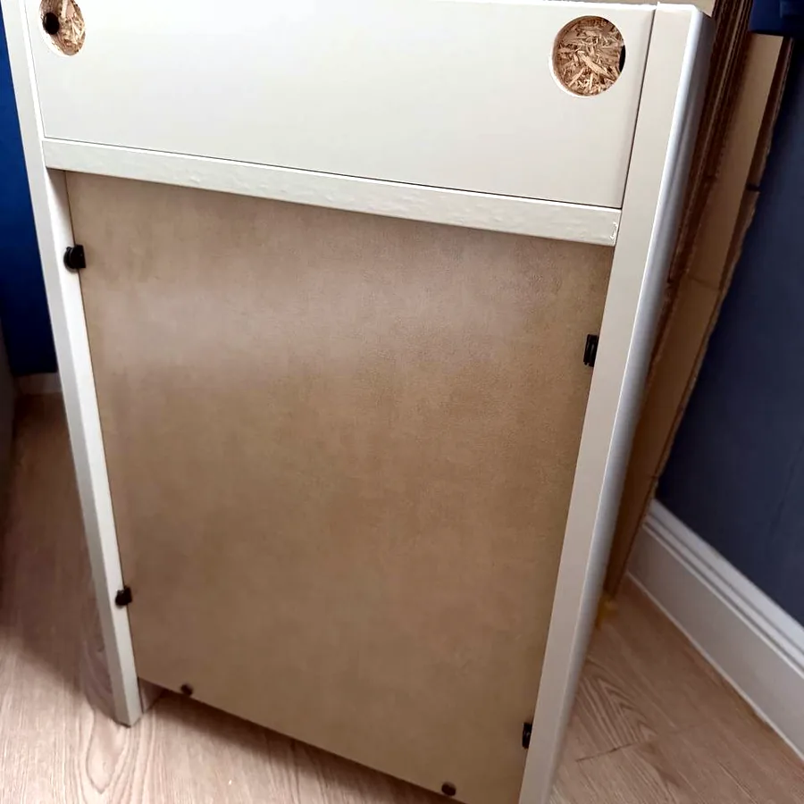 Прикроватная тумба IKEA Hauga, белая