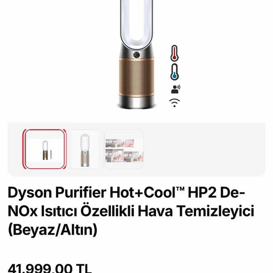 Dyson Purifier Hot+Cool Formaldehyde HP09