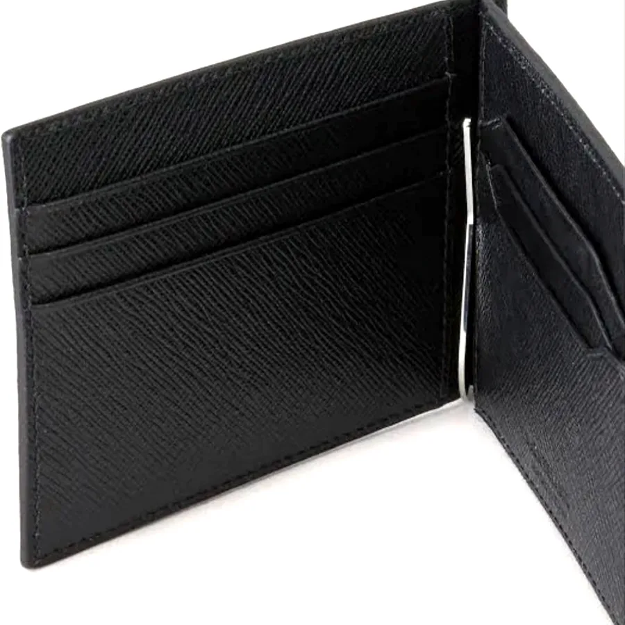 Montblanc Sartorial Wallet 6cc Money Clip Black