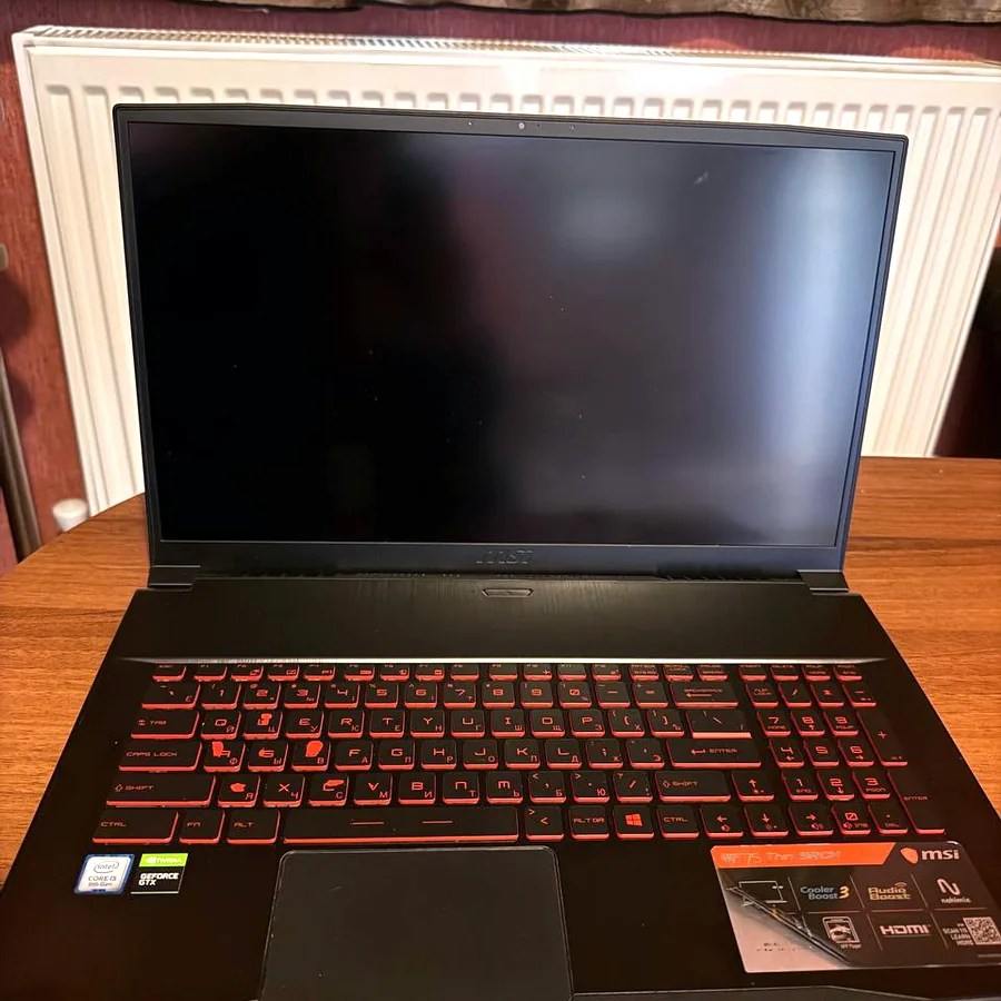 Ноутбук MSI GF75 Thin, 500 GB SSD