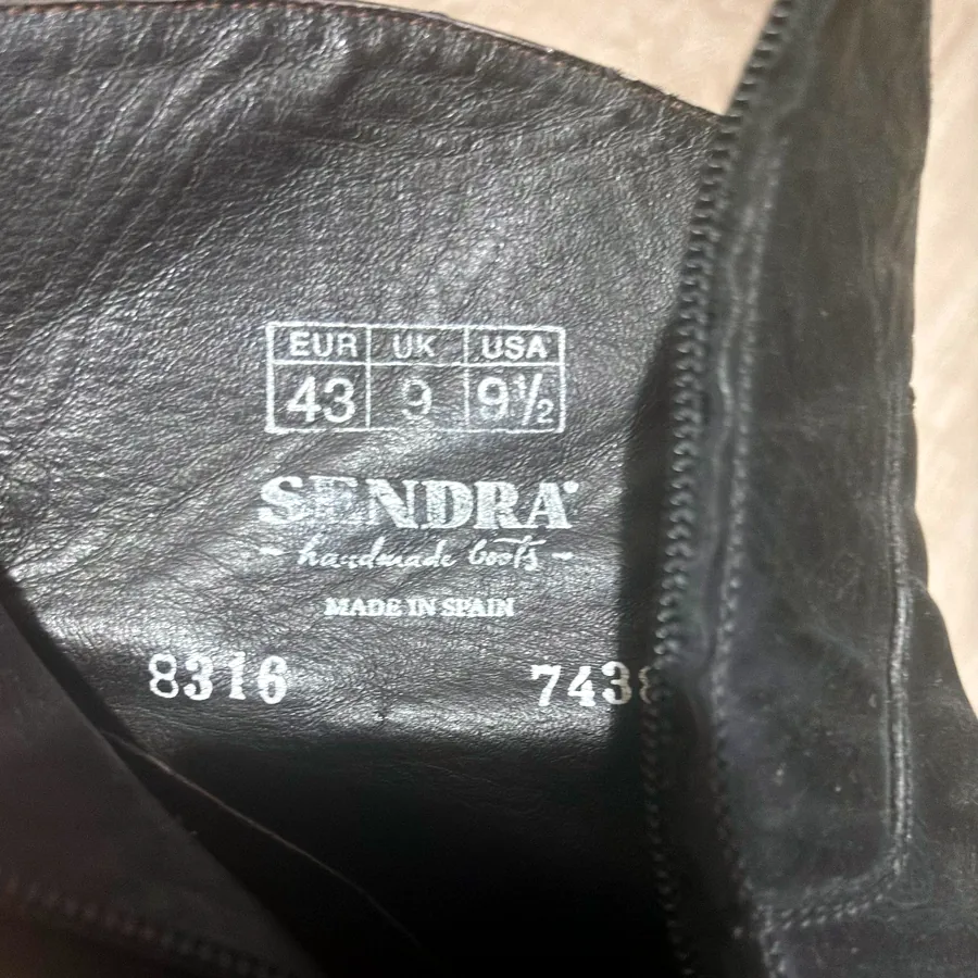 Кожаные казаки Sendra Boots, размер 43