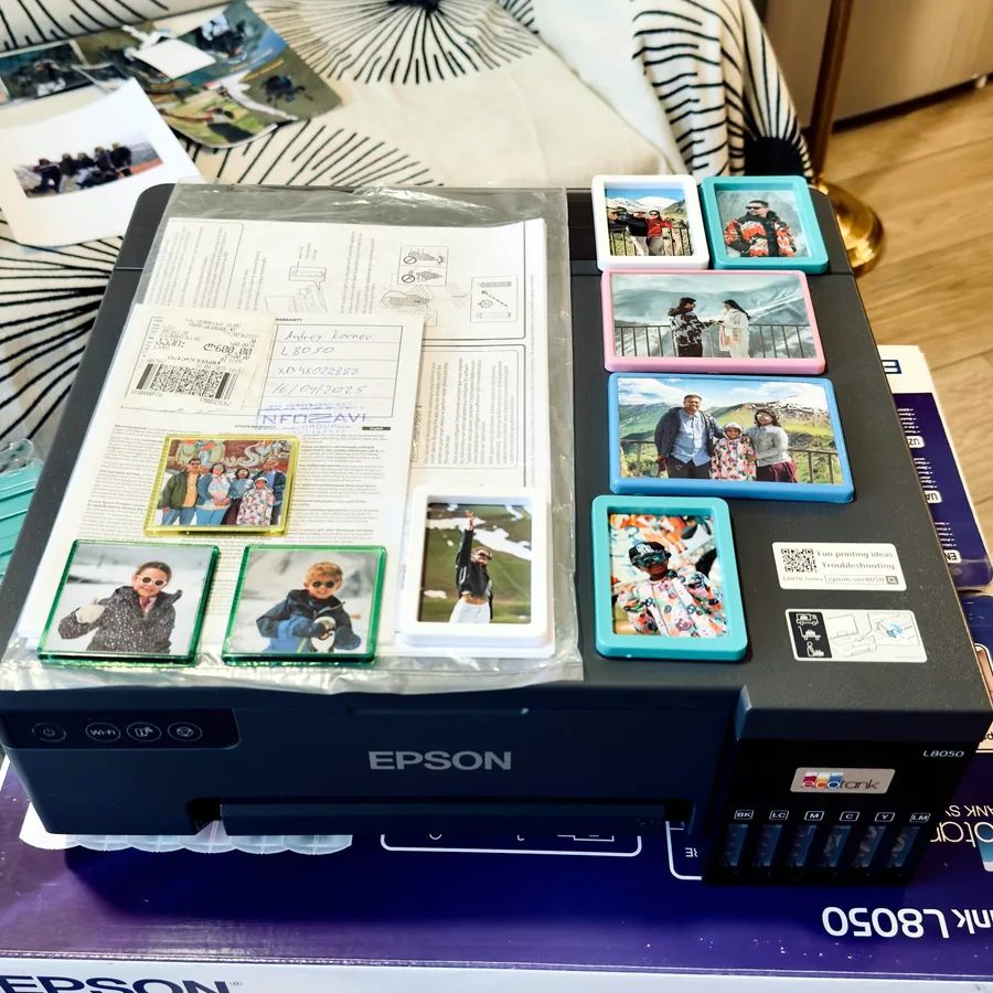 Принтер Epson L8050 с расходниками и заготовками