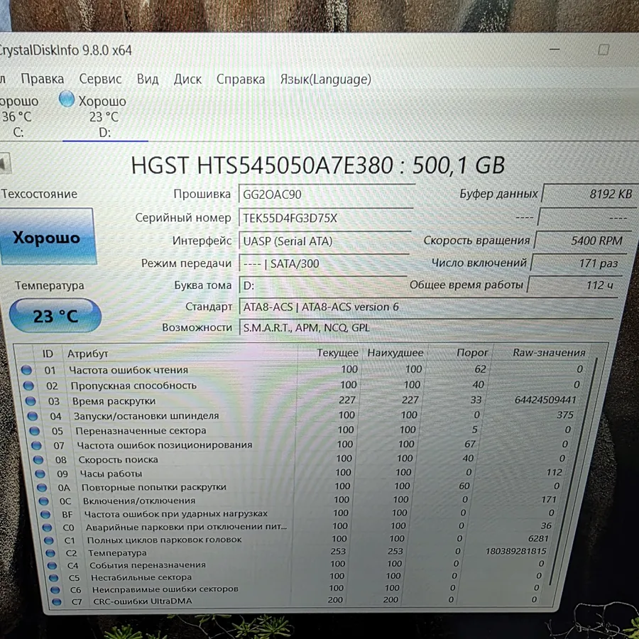 Внешний HDD Western Digital Touro MX3 500 ГБ
