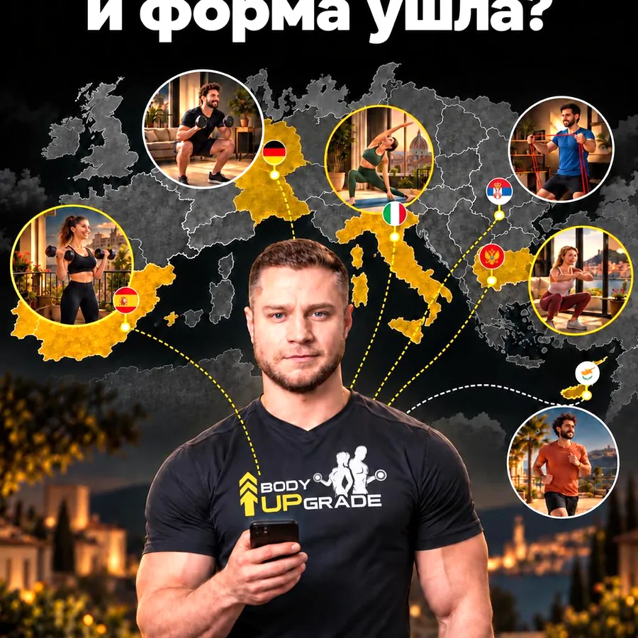 Онлайн-тренировки и питание с фитнес-экспертом