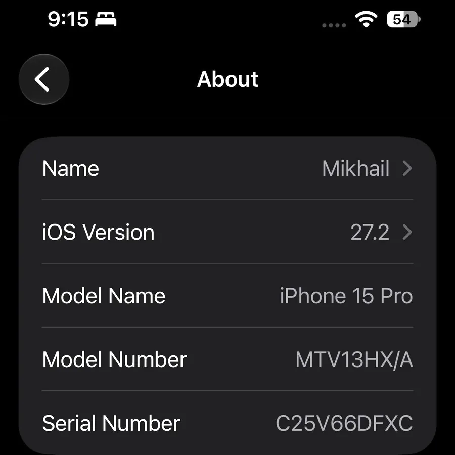 iPhone 15 Pro, 256 GB, Black Titanium