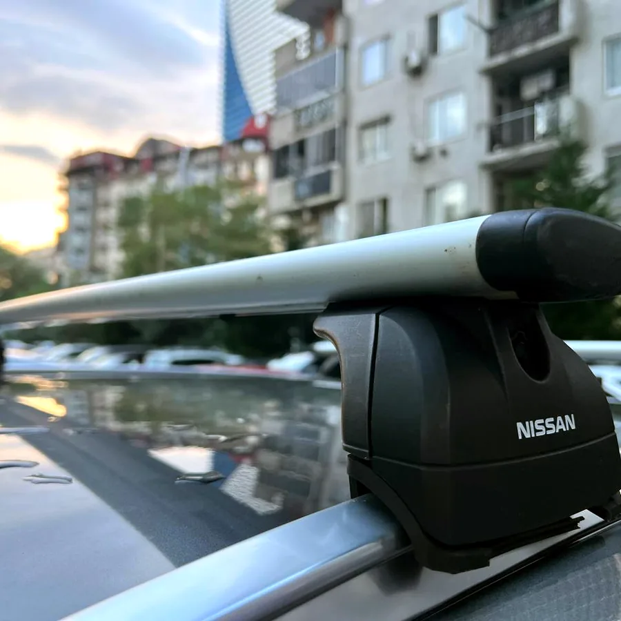Поперечные рейлинги Nissan, 75 кг