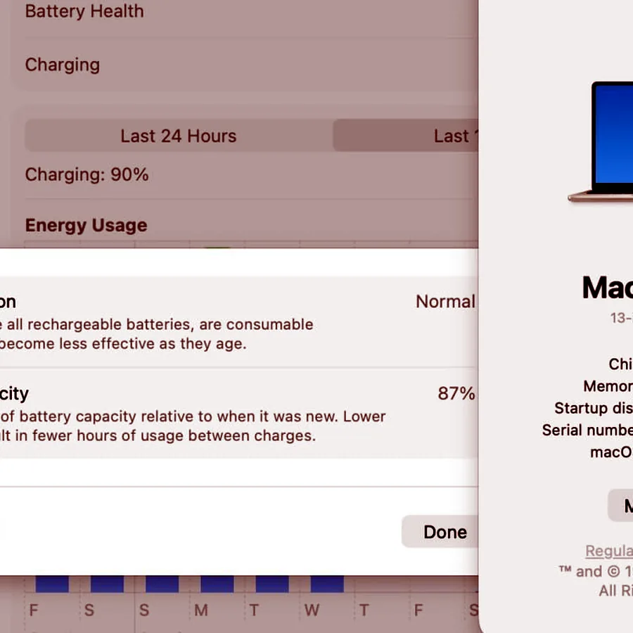 MacBook Air M3 13", 16GB/512GB, состояние отличное