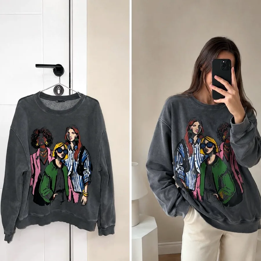 Свитшот Zara, размер M