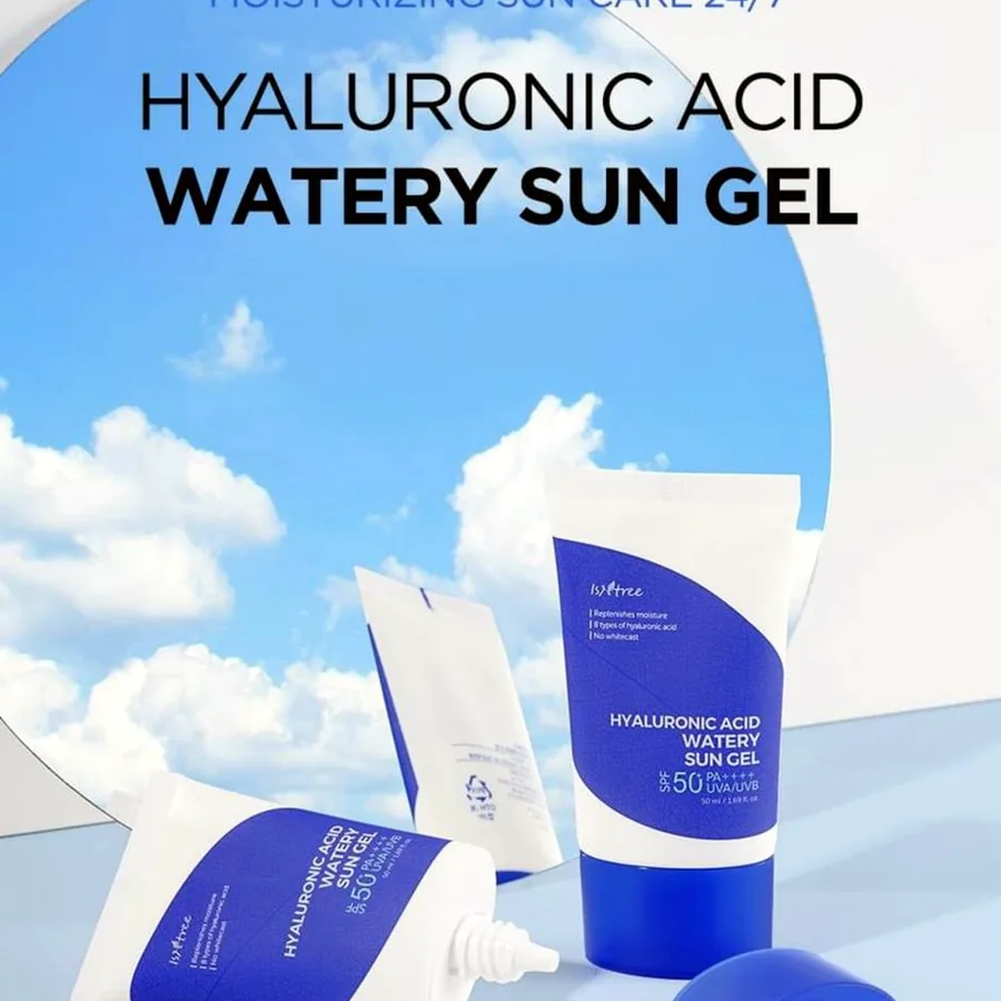 Isntree Hyaluronic Acid Watery Sun Gel SPF50+, 50 мл