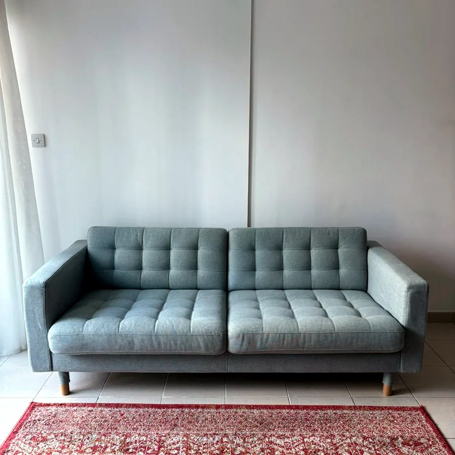 Диван IKEA Landskrona 3-местный, фисташковый