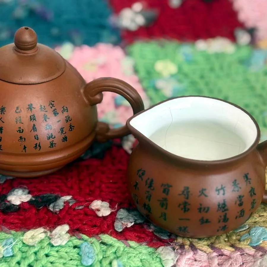Чайник и чахай из исинской глины