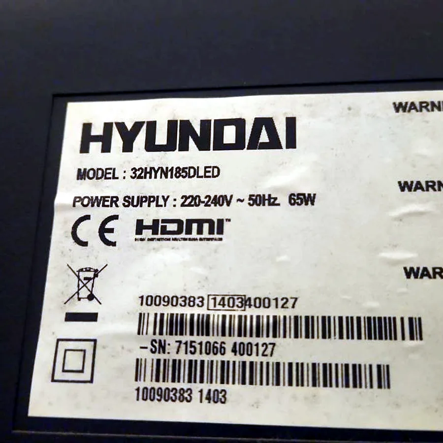 Телевизор Hyundai, не смарт