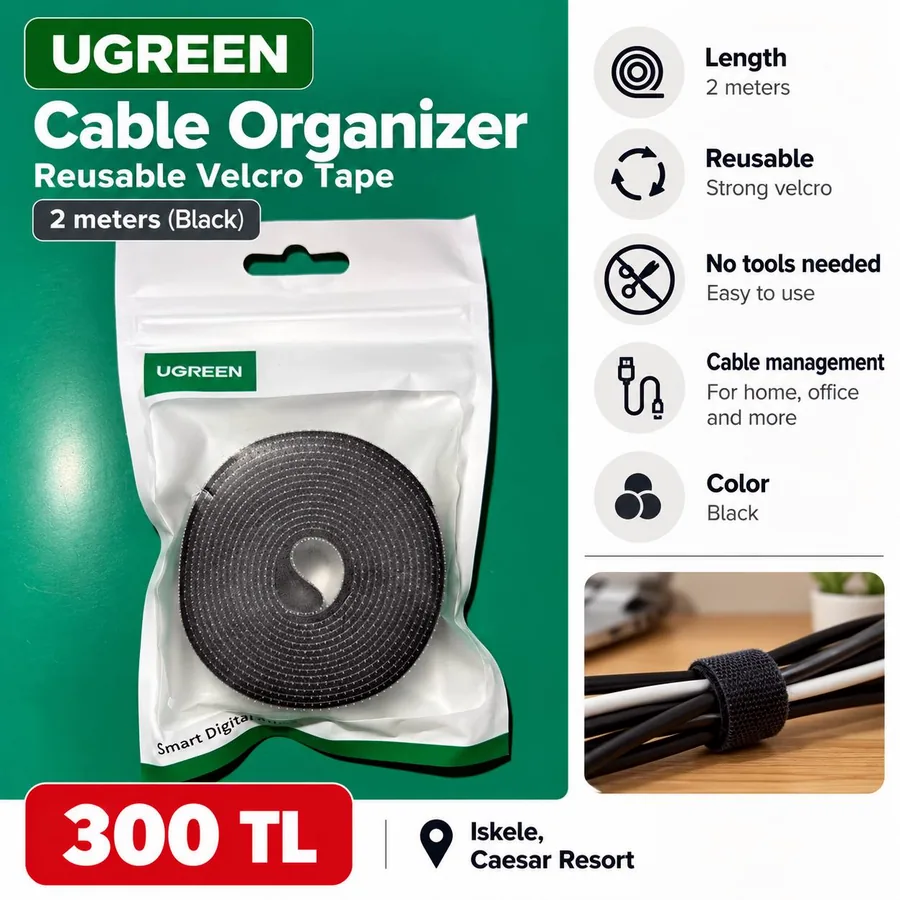 UGREEN Cable Organizer, органайзер для проводов
