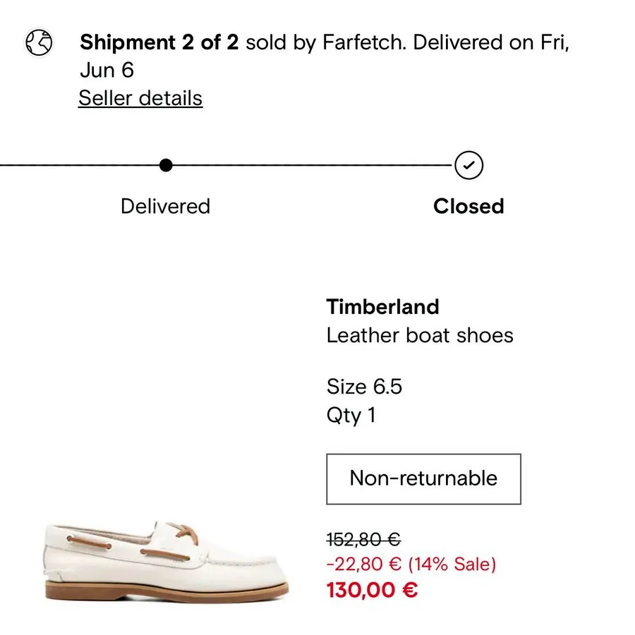 Лоферы Timberland, размер 36.5, новые