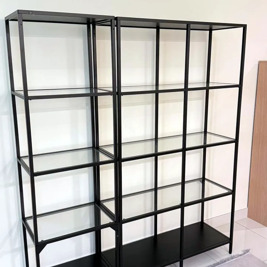 Стеллаж Ikea чёрный