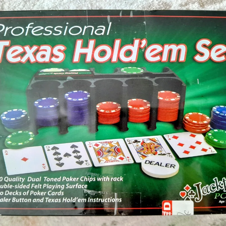 Настольная игра Texas Holdem Set, новая