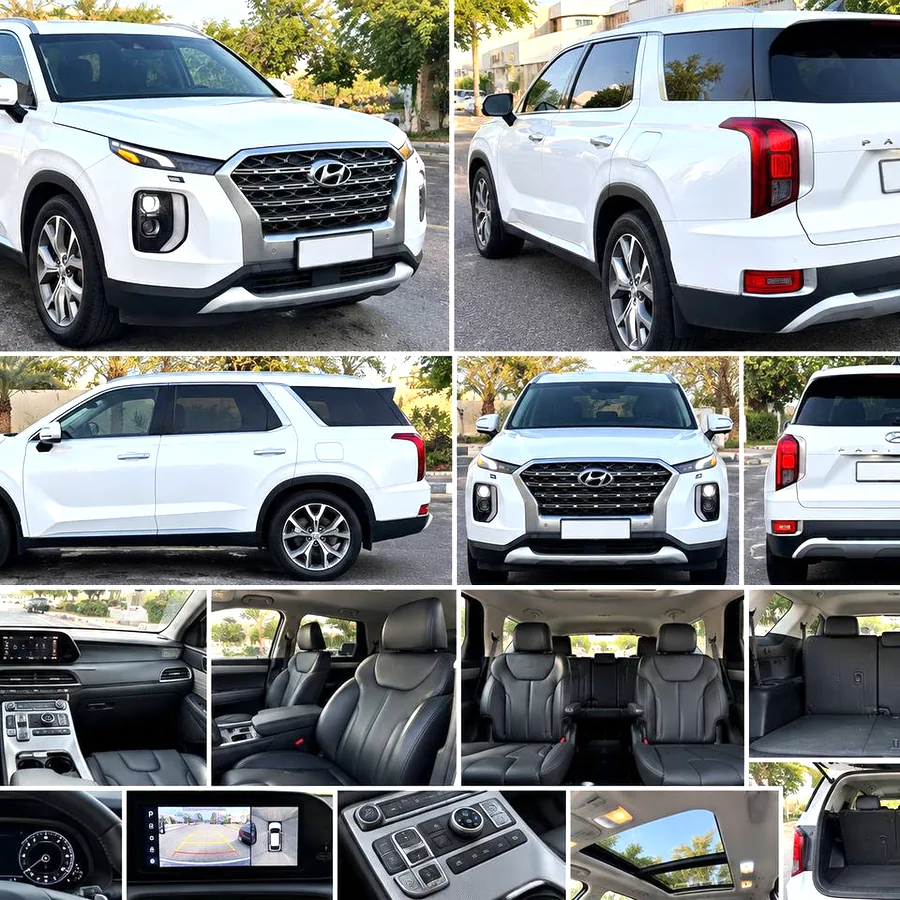 Hyundai Palisade 2021, 7 мест, пробег 55 000 км