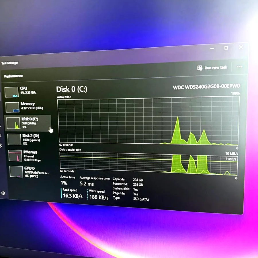 Игровой компьютер с монитором Acer 24 дюйма