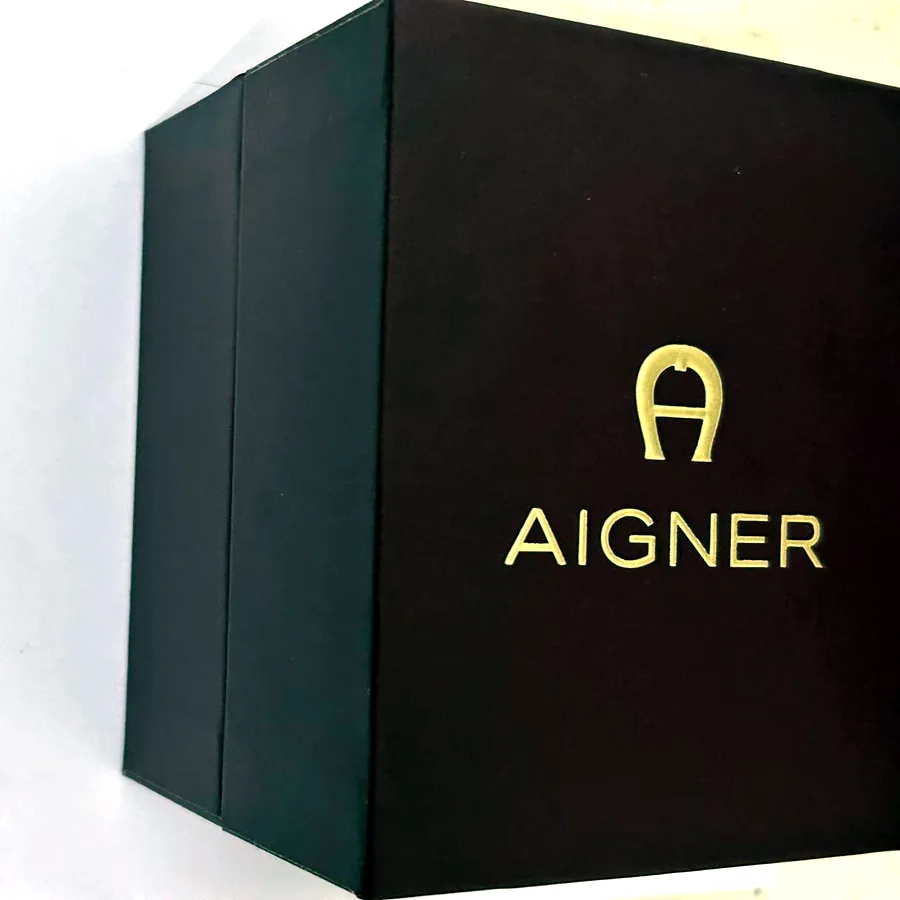Колье-подвеска Aigner, нержавеющая сталь с позолотой