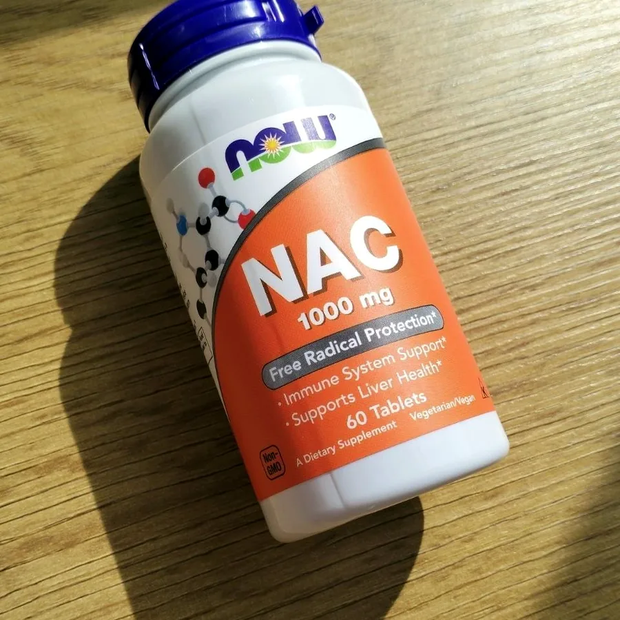NAC (N-ацетил-цистеин) 1000 мг, 60 таблеток