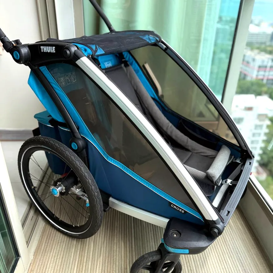 Велоприцеп Thule Chariot Cross 2, коляска для двоих