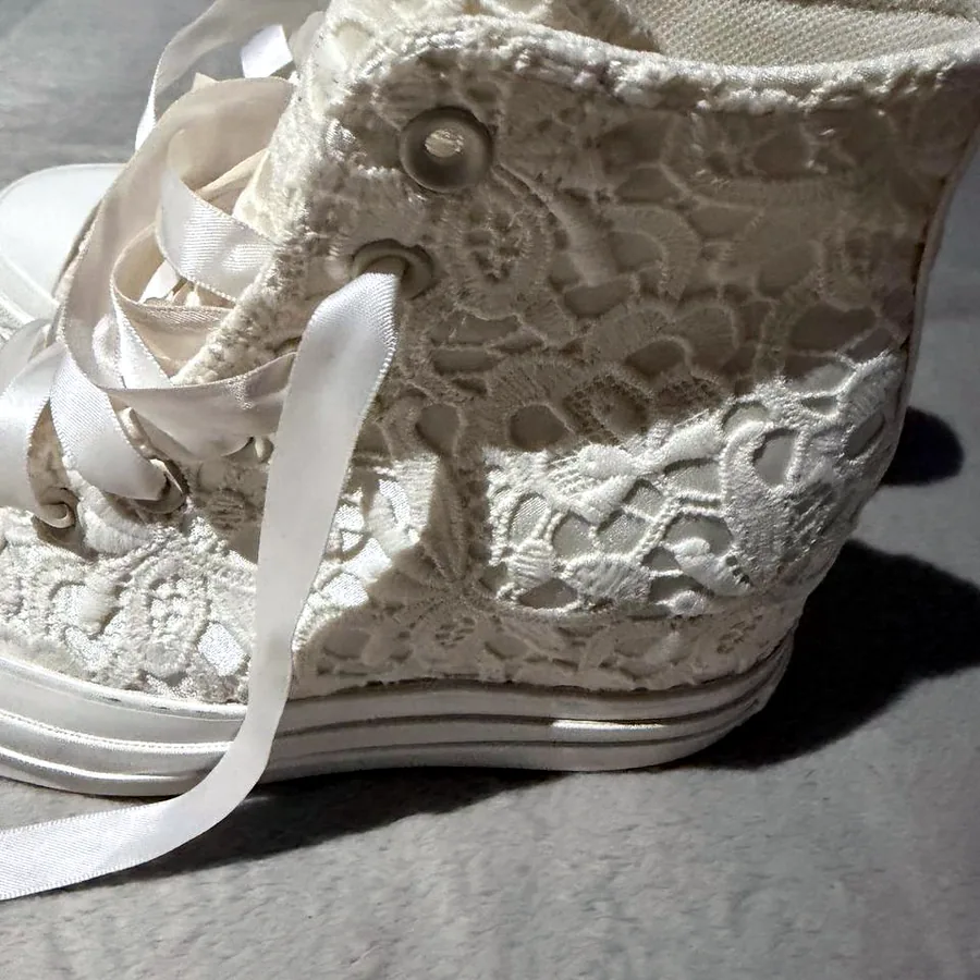 Кеды Converse белые, размер 37, как новые
