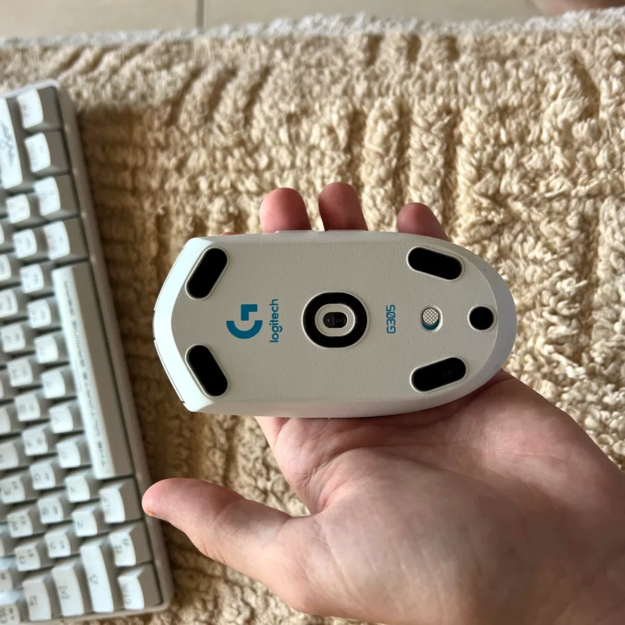 Logitech G305 LIGHTSPEED, белая, беспроводная