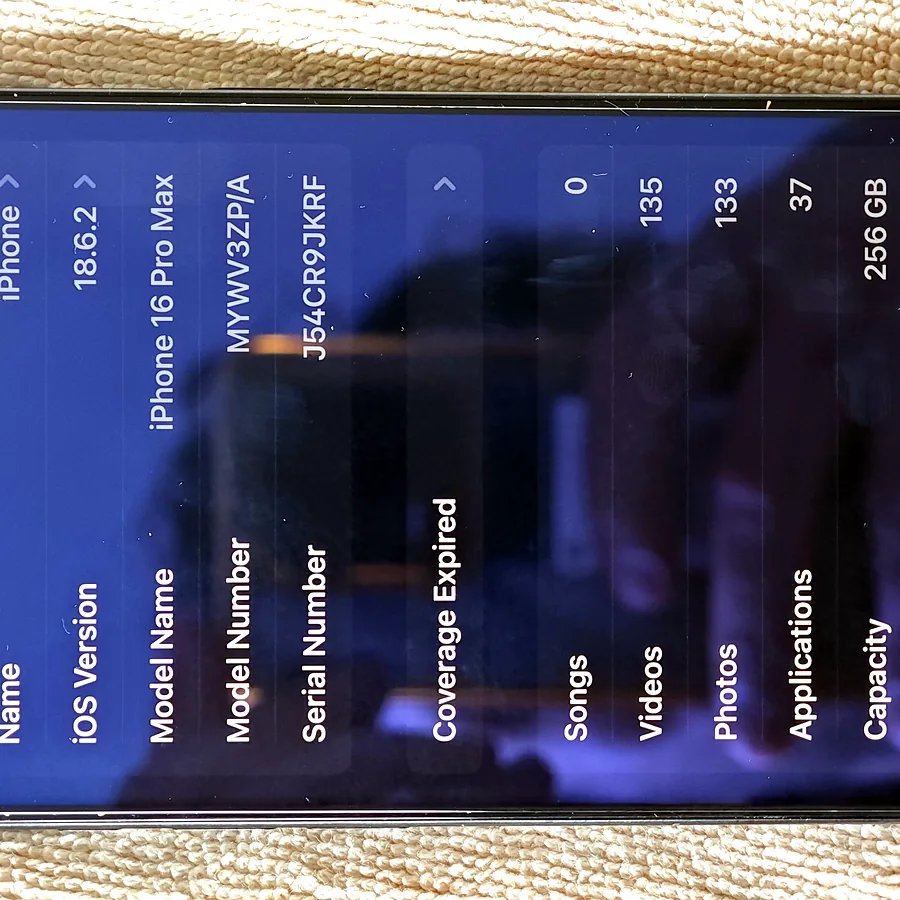 iPhone 16 Pro Max 256GB, состояние идеальное
