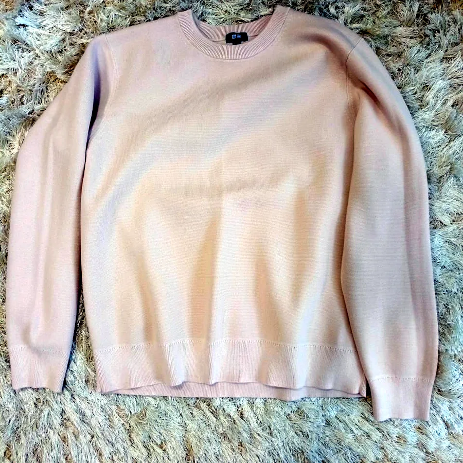 Свитшот Uniqlo Washable Milano Ribbed, размер L