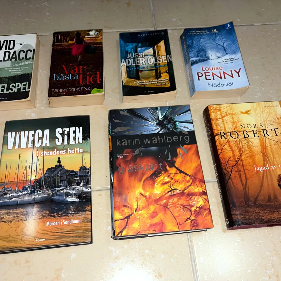 Книги на шведском и турецком языках