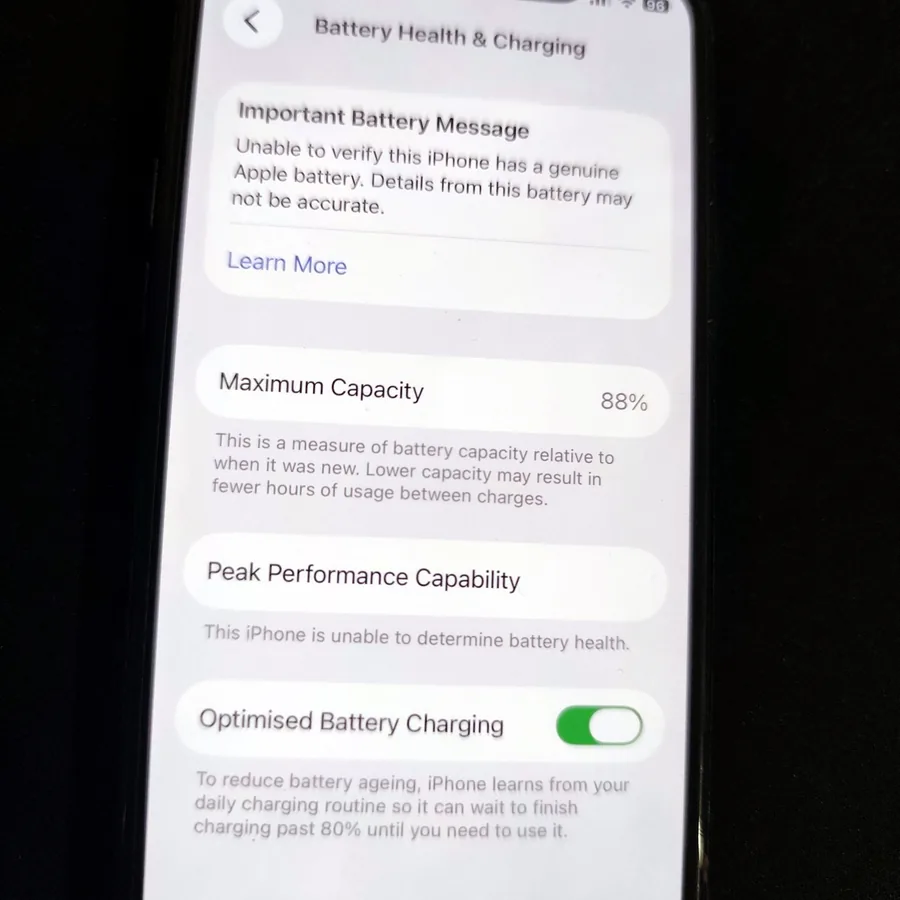 iPhone 11 Pro 64 ГБ, батарея 88%