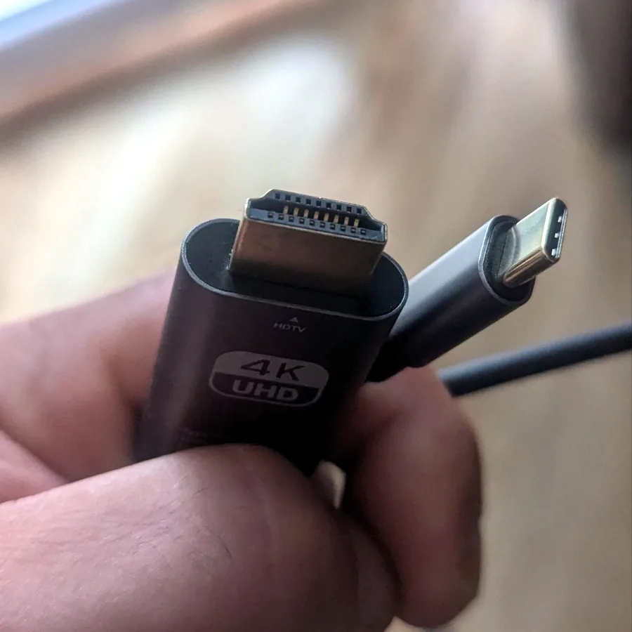 Кабель USB Type-C на HDMI, 2 м, 4K