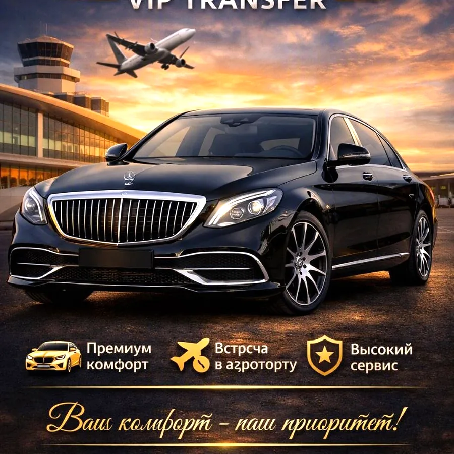 Трансфер на люксовых автомобилях