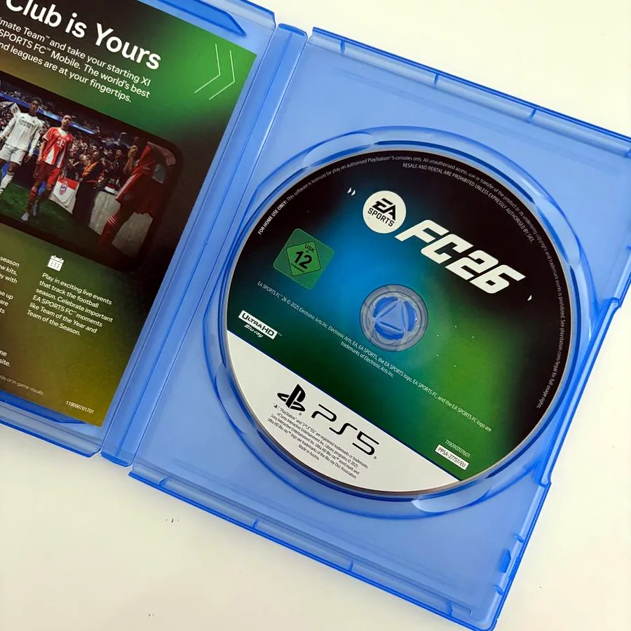 Диск FC26 для PS5