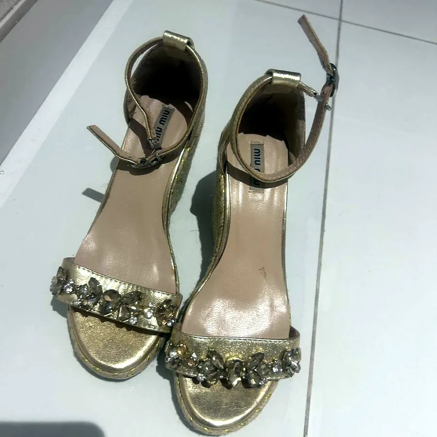Босоножки MIU MIU, размер 36