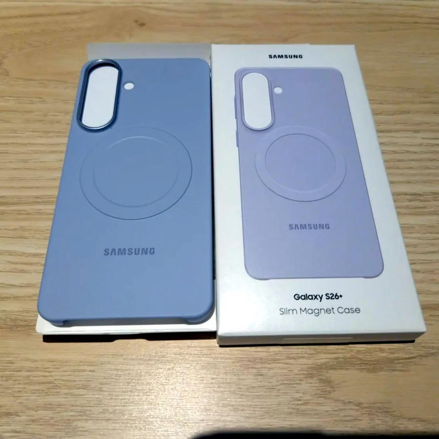 Чехол Samsung Galaxy S26+ Slim Magnet, светло-фиолетовый