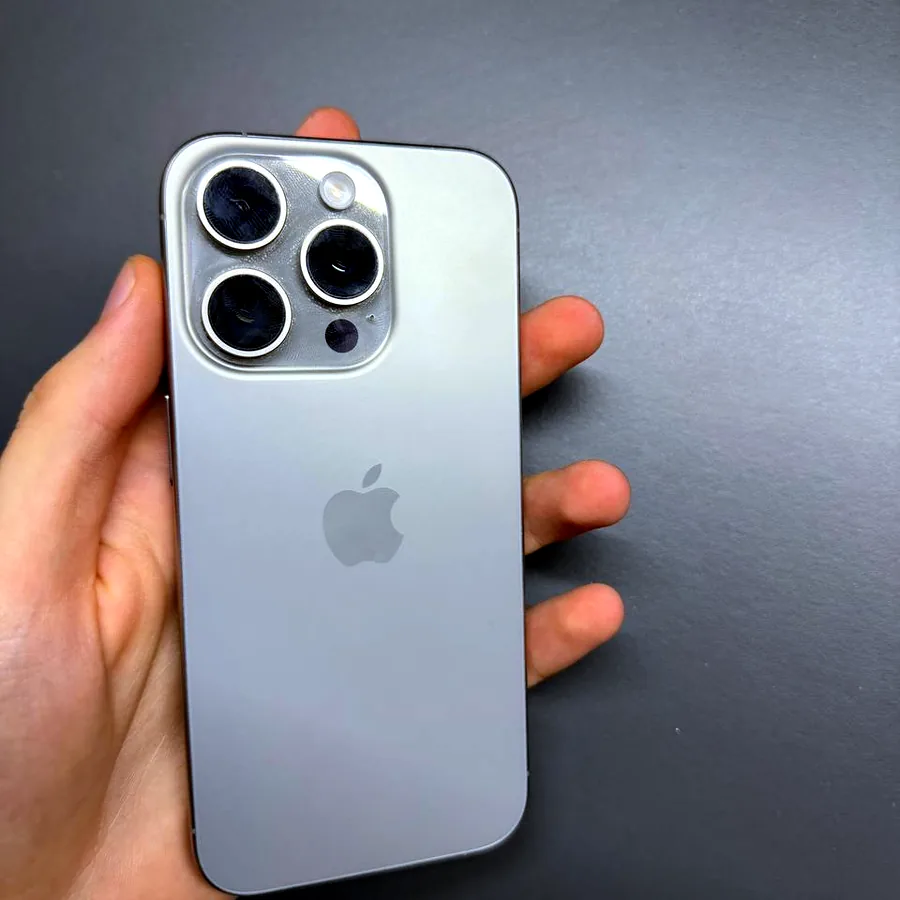 iPhone 15 Pro, Natural Titanium, 128 ГБ