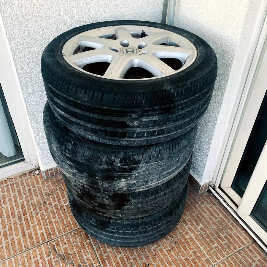 Диски Honda 17 дюймов с резиной