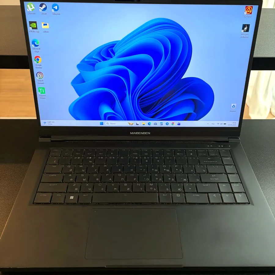 Ноутбук Maibenben X568, RTX 3060, i7-11800H