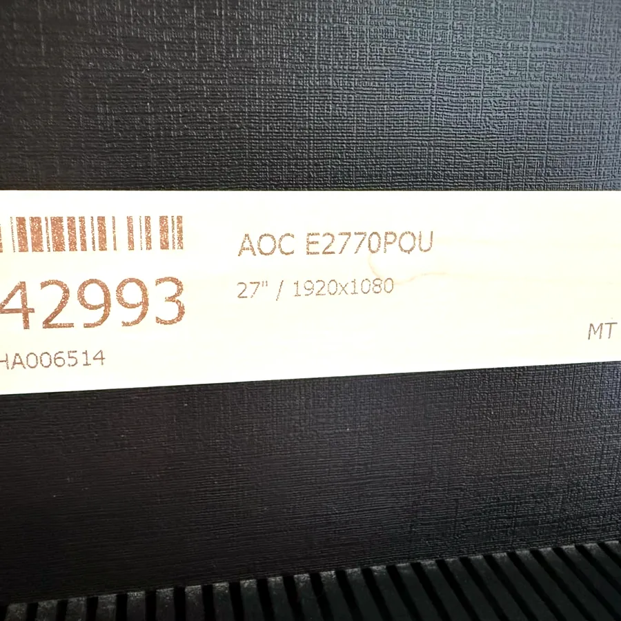Монитор AOC E2770Pqu, 27 дюймов