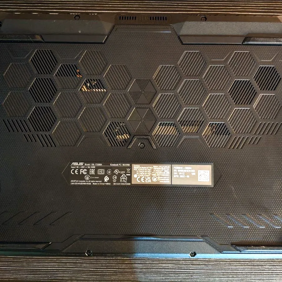 Ноутбук ASUS TUF Gaming F15, Intel i5, RTX 3050