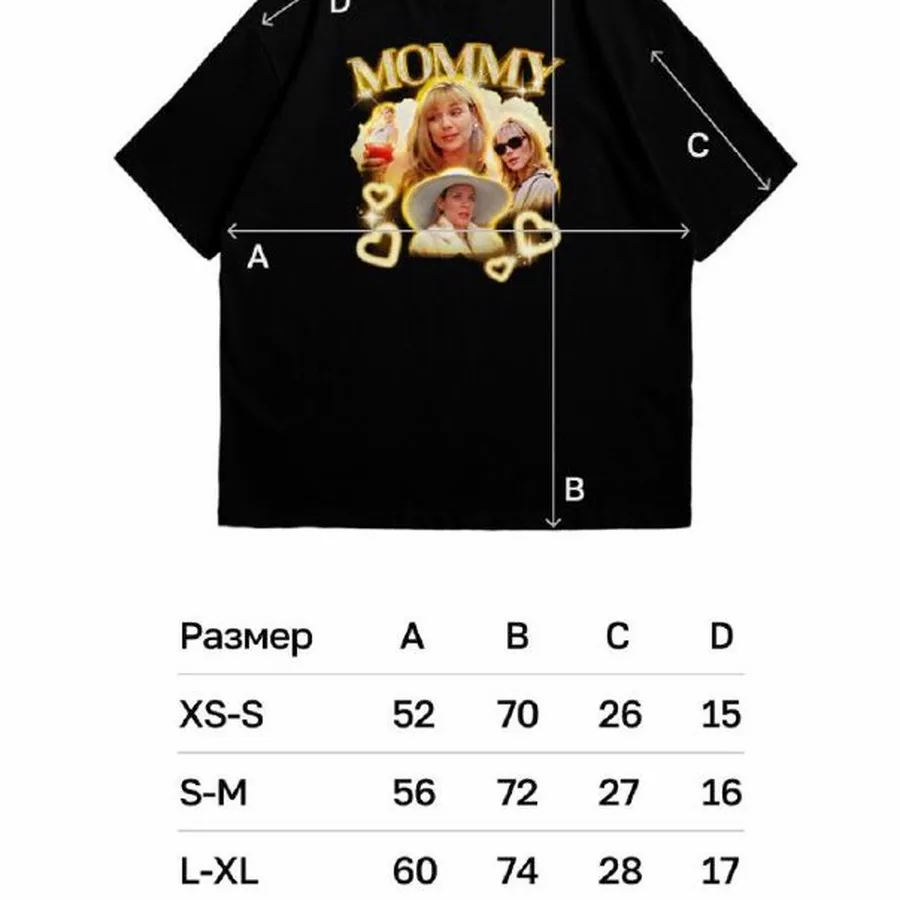 Футболка с Самантой Джонс, L-XL, новая