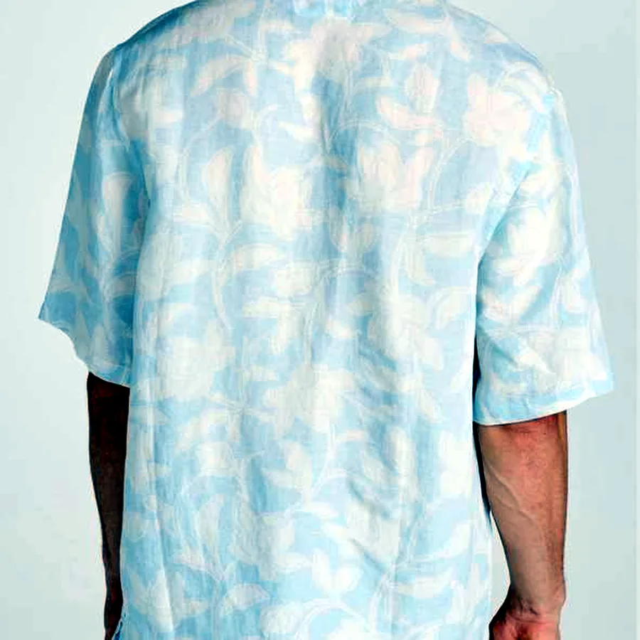 Рубашка Onia, лён-хлопок, L/XL