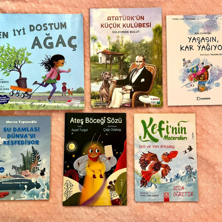 Книги для уроков турецкого языка, 2 класс