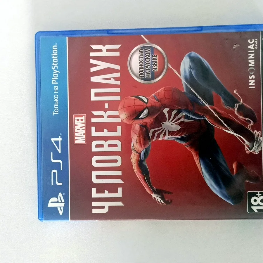 Игры PS4: Spider-Man и FIFA, русский язык