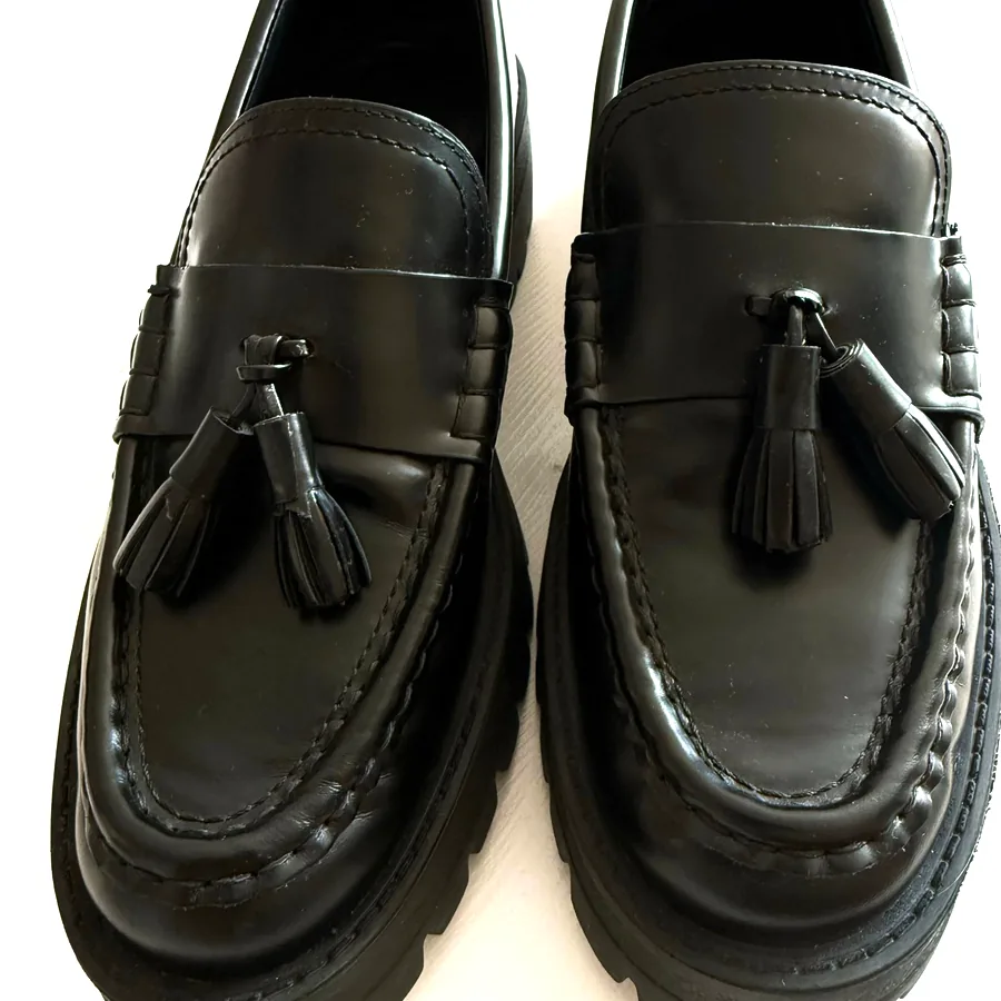 Лоферы Massimo Dutti, размер 40-41, кожа