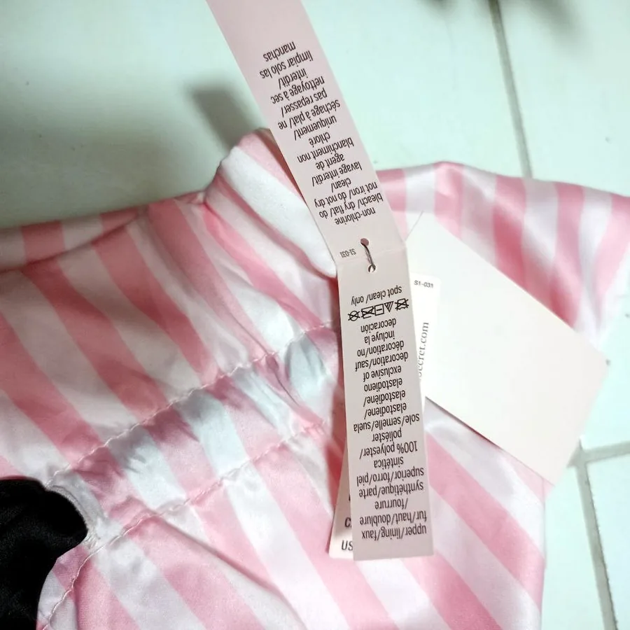 Тапочки Victoria's Secret Signature Satin, размер L
