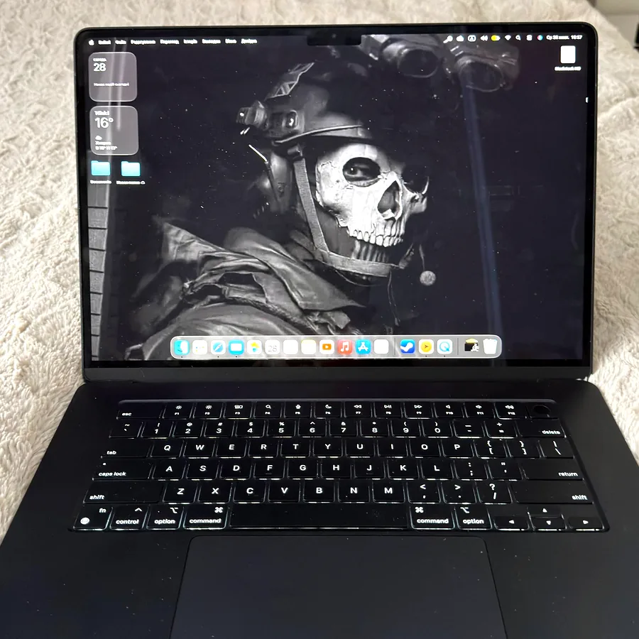 MacBook Air M3 15.3, 16 ГБ, 512 ГБ