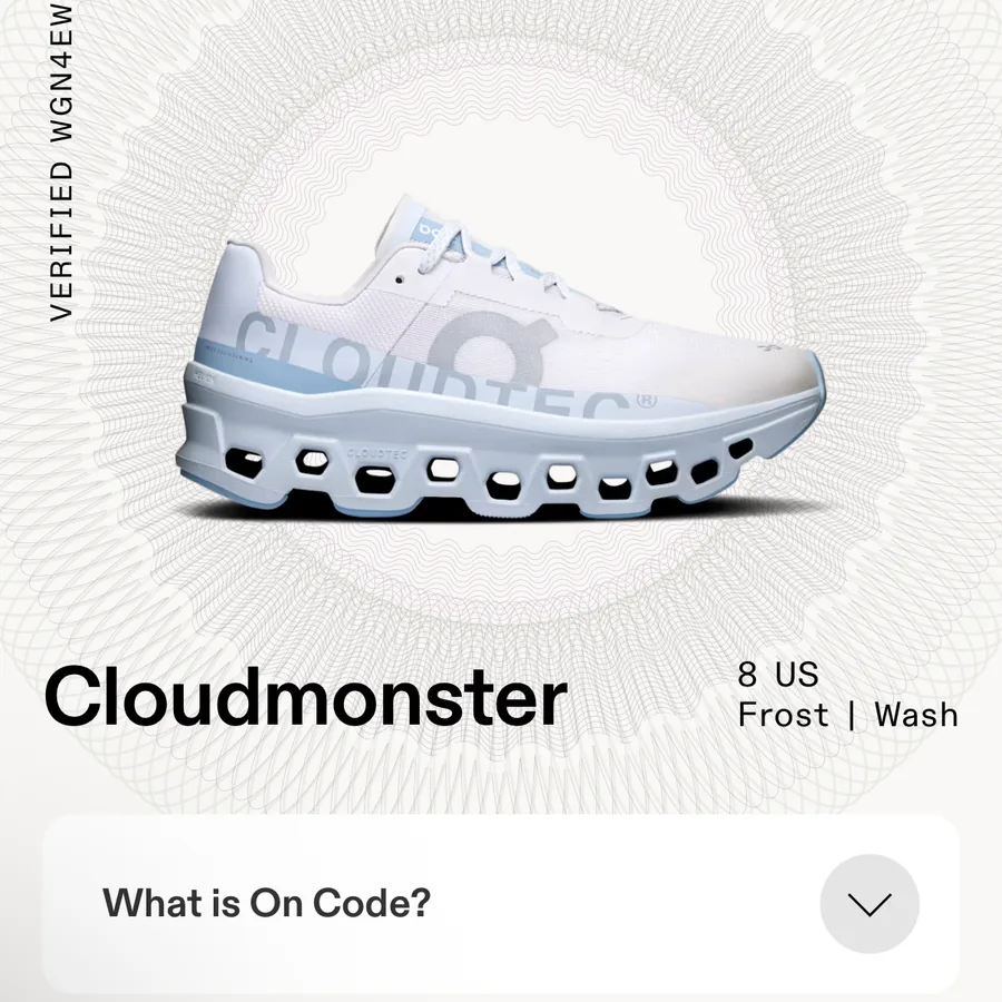 Кроссовки женские on cloud оригинал 38-39